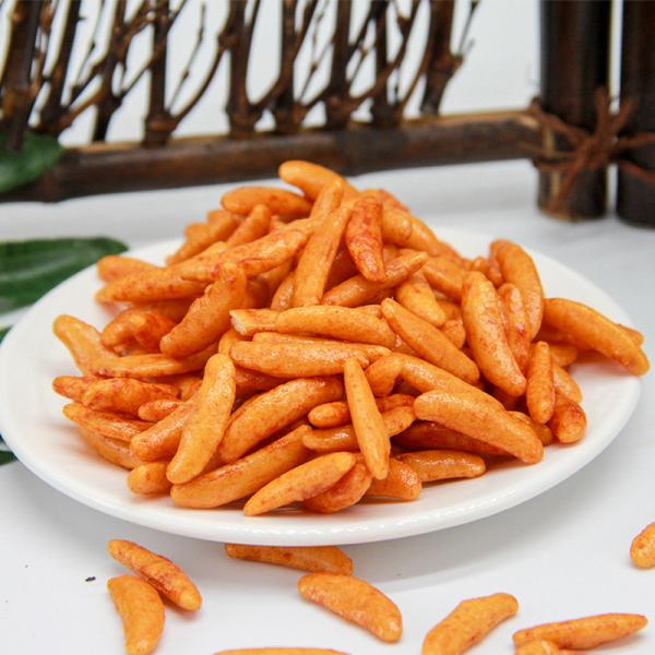 Biscoito japonês do arroz dos petiscos saudáveis picantes do petisco da grão dos biscoitos do arroz da semente do caqui