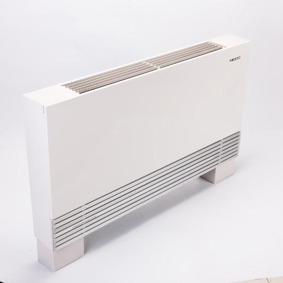 Slim Thin Vertical Electric Fan Coil Unit DC Motor 130mm Thickness With CE Certificate
