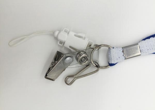 White color silk screen printing Lanyards with Fast Shipping for promotional gifts