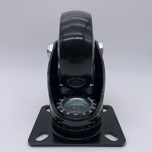 5 Inch TPE Black Tread Lockable Premium Heavy Duty Caster