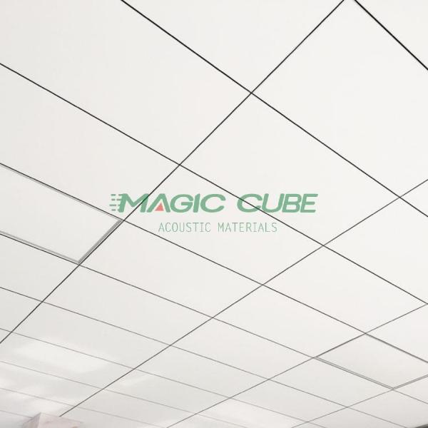 Eco Friendly Fiberglass Acoustic Panel Suspended Clouds And Baffles