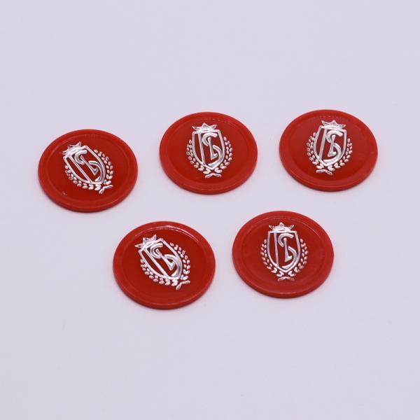 Eco-friendly Durable Material Embossed Printing Plastic Token Coins for Promotional Gifts