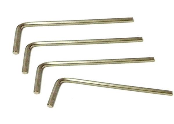 18-8 Stainless Steel L Type Wrench Flat Head Hex Allen Key 4mm 6mm 8mm