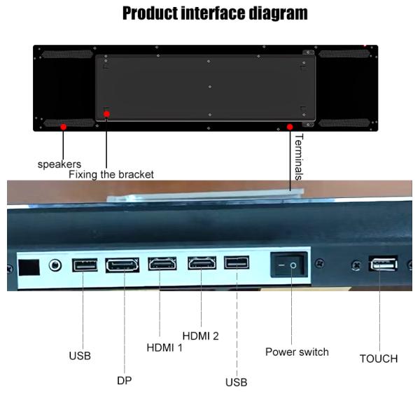 Дисплей покупок яркости Signage сенсорной панели экрана простирания Lcd