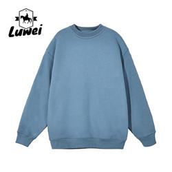 Premium Cut and Sew Oversized Blanket Crew Neck Heavyweight Felpa Essentials Vintage Sweatshirt Men Hoodies
