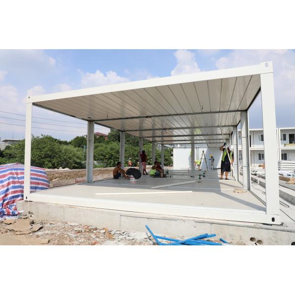 Boxspace 20Ft Container House Furnished Log Cabin Kits Prefab House Prefabricated Houses In Thailand For Mining Site Workers