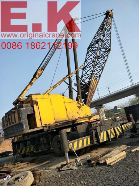Japanese Link-Belt 150ton Lattice Boom Truck Crane for Sale (HC238SS)