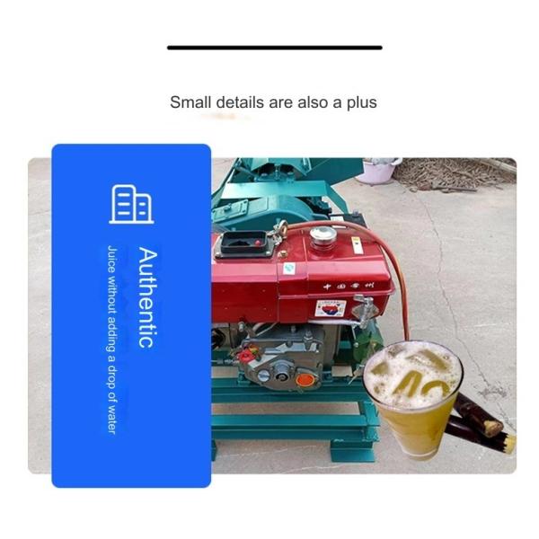 Large Commercial and Industrial Sugarcane Crusher Machine Sugar Cane Juicer Squeezer