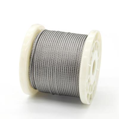 1.5mm 1.8mm 2mm 2.5mm Ss câble 6*7+IWS 7x7 câble