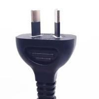 Type de câble d' alimentation australien noir, câble d' extension SAA à 2 broches câble d' alimentation CA 7.5A 250V