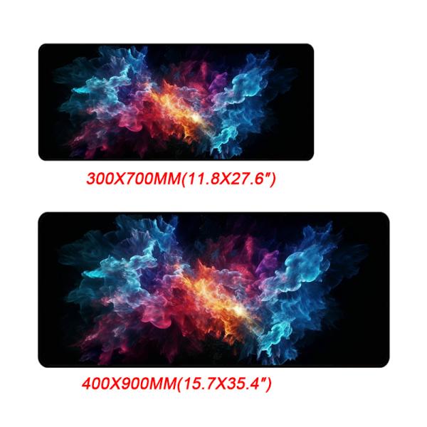 Stocked Gaming Mouse Pad with Custom Sublimation Print and Natural Rubber Material