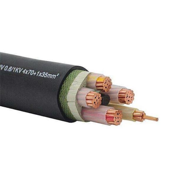 Comprimento personalizado isolado 5 núcleo 400mm cabo de energia elétrica para transmissão de energia