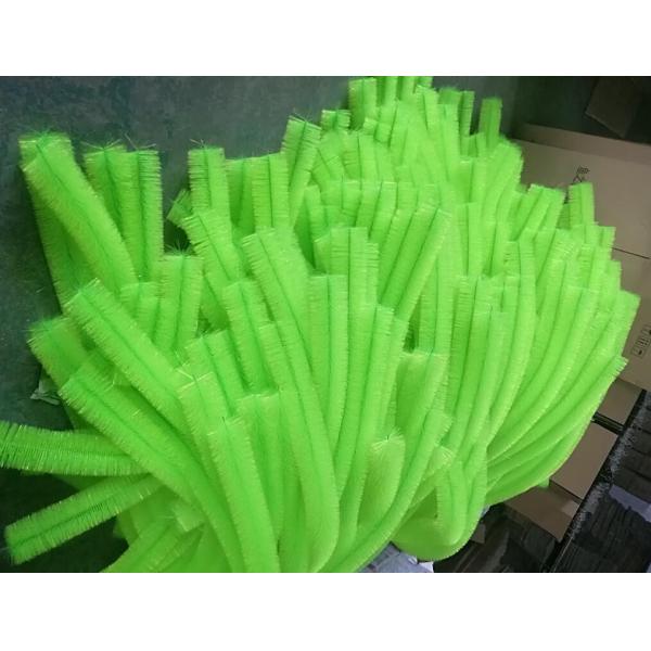 Fish Farm Filter Gutter Cleaning Brush / Aquarium Filter Brush PET Bristle Material