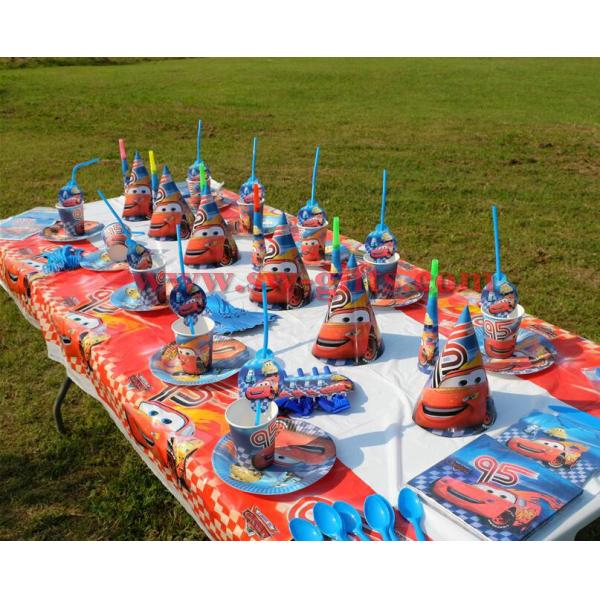 Cars theme Kids Birthday Party Decoration Set Party Supplies Baby Birthday Pack event party supplies