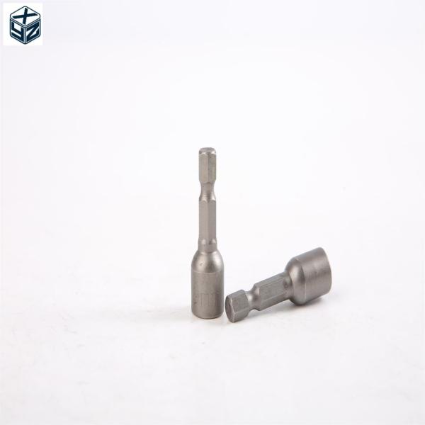 1/4in Drive Size CRV Material 6.35 Hexagon 9mm*42mm*10PC Strong Magnetic Nut Driver Set