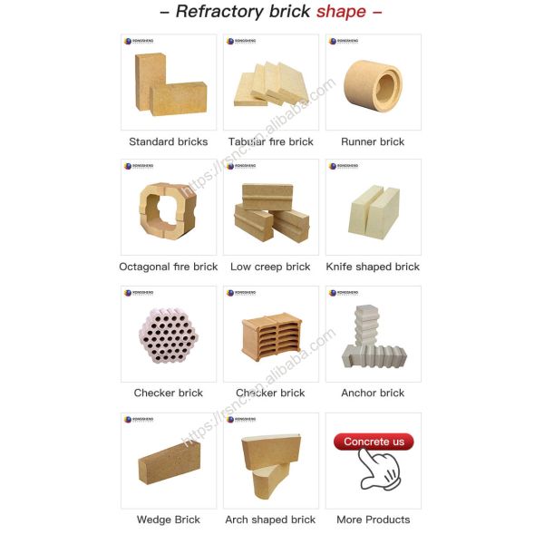 High Temperature Alumina Firebricks Lz-55/Lz-65/Lz-75 Aluminum Refractory Lining Bricks Cutting Welding For Industrial Smelting