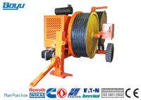 linha aérea diesel de 1x60kN 77kw 103hp que amarra o tensor hidráulico Max Reverse Pulling Speed 5km/h das ferramentas