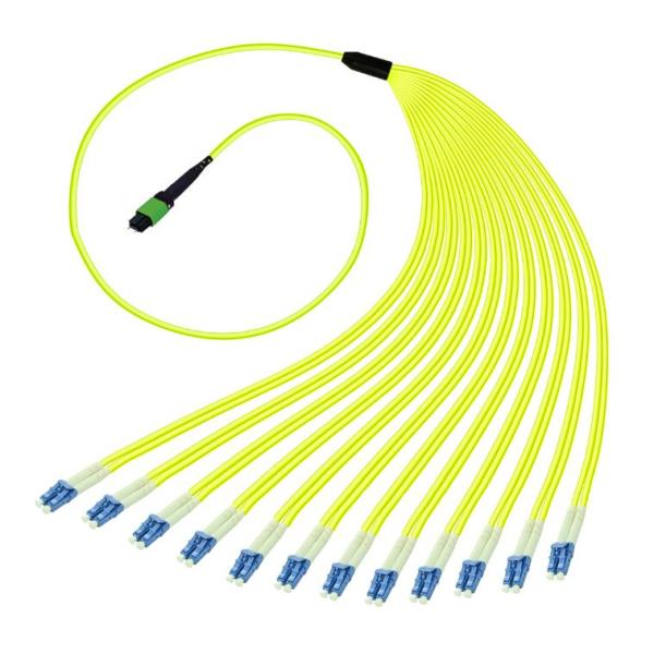 MTP Fiber Optic Trunk Cable 24-288 Core MTP-LC SM 1310nm/1550nm