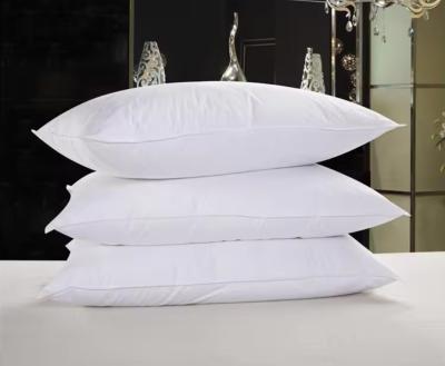 Breathable Luxury Down Pillow Hypoallergenic 100% Cotton Cover Down Neck Roll Pillow