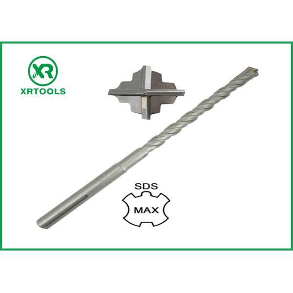 Cross Head Tip SDS Drill Bits , SDS Max Drill Bits For Block / Brick / Wall
