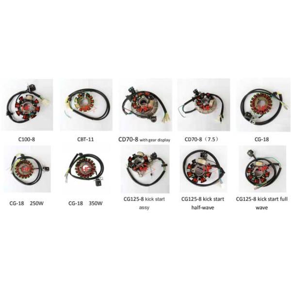 5 Wire 18 Poles Stator Coil Motorcycle For Suzuki GS125 GN125 GS GN 125 125cc Magneto