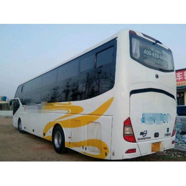 42 Seats 2010 Year Soft Bed Coach Sleeper Bus , Manual Diesel Used Yutong Buses