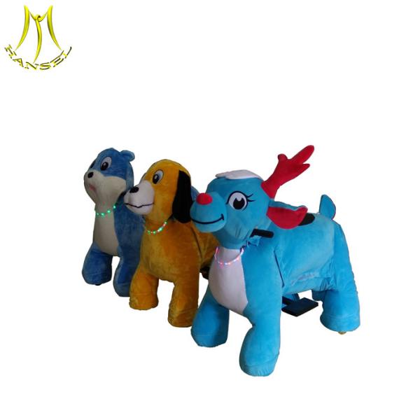 Hansel  bearing 150kgs electric ride on horse plush electrical animal toy car toy animal ride electric