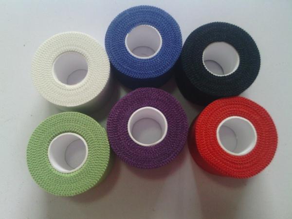 Colored Cotton Athletic Tape blue Sports Tape 2.5cm x 13.7m CE certificate