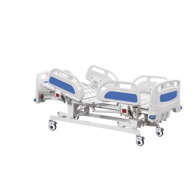 Cama de hospital manual da cama três paciente aluída com os rodízios de travamento centrais luxuosos