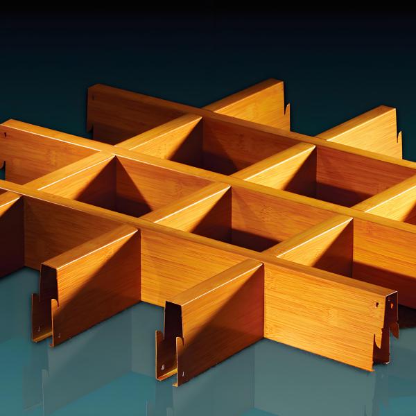 Металлическая деревянная решетка для потолка Тип алюминиевой решетки подвесные потолочные плитки