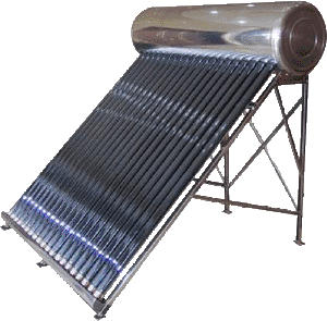 Factory Price 50-500L Evacuated Tube Stainless Steel Solar Hot Water Geyser