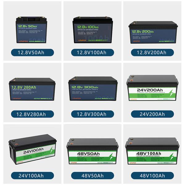 Home Power Battery 200Ah 24V Lifepo4 Cell Solar Battery Pack with 98% Charging Ratio