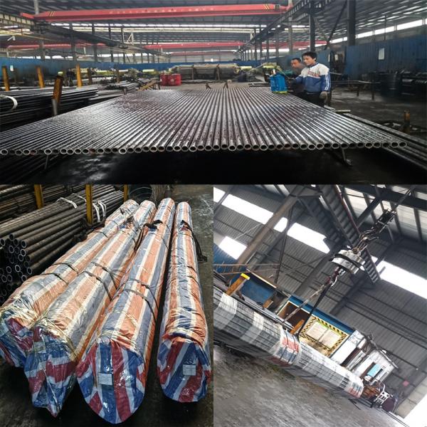 ST35.8  Cold Rolled Seamless Steel Pipe Bright Precision Thickness 2mm