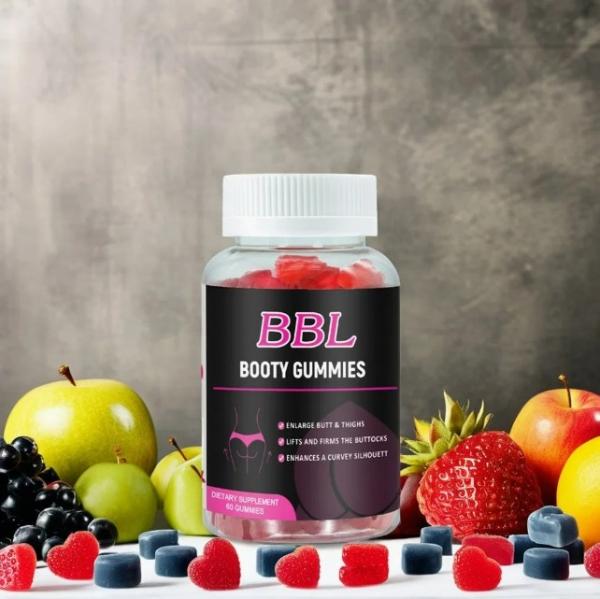 Custom Butt Firming Gummies Bbl Gummies Vitamins Gummies For Hip Enlargement