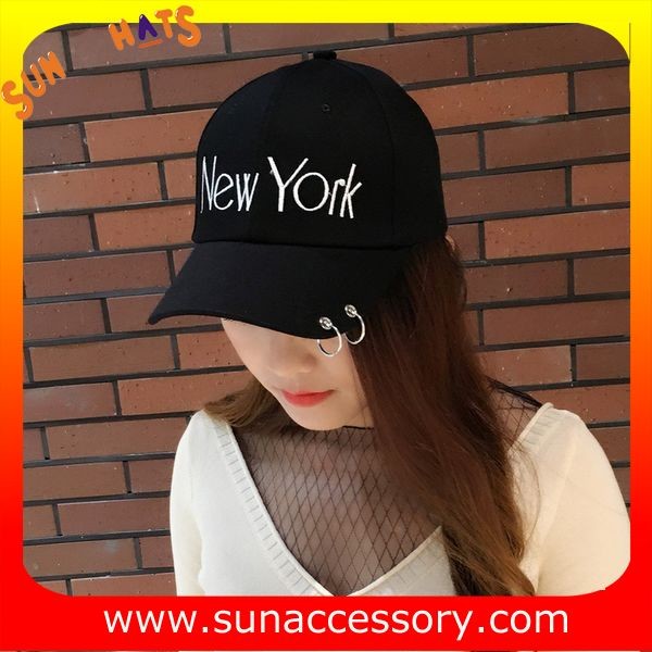 QF17040 trendy fashion cotton snapback cap  logo can be customized.