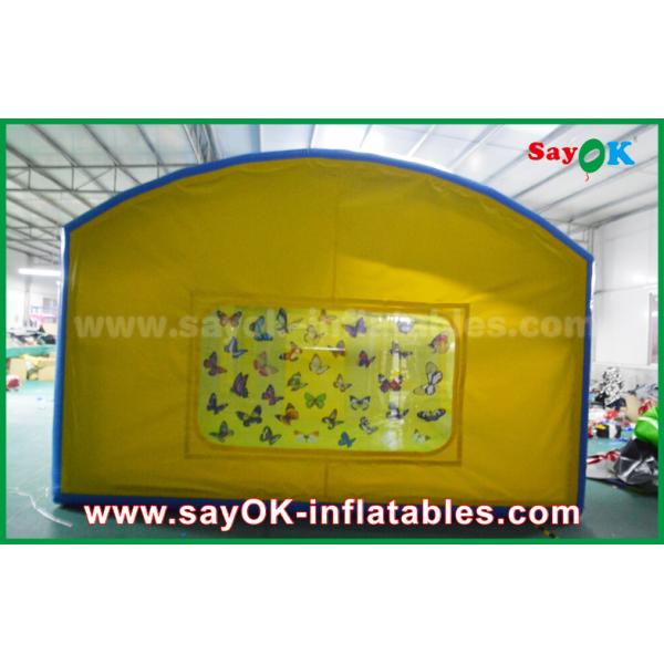 Large PVC Butterfly Inflatable House Tent For Teaching / Blow Up Camping Tent
