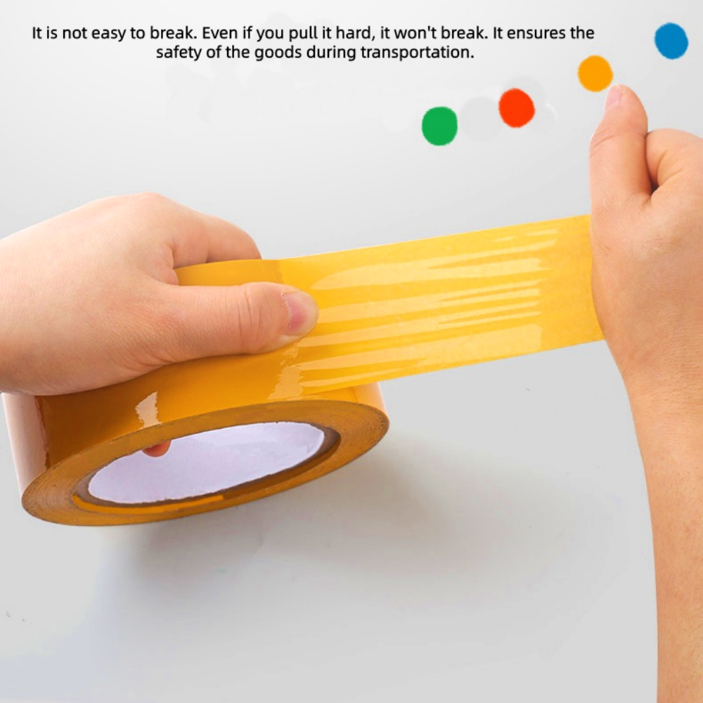 Powerful Adhesion Widen Stretch Resistant Packing Strap for Large Furniture Carton Sealing Home Moving Packing