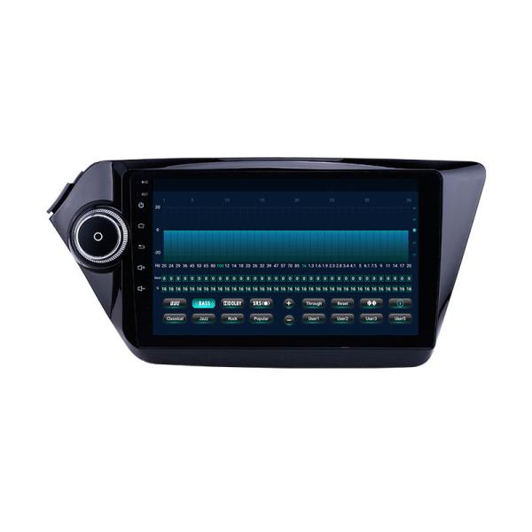 Android 10 Touch Screen Quad Core Car WIFI GPS Rádio Estéreo Vídeo Áudio Para Kia K2 RIO 2011- 2015 Car DVD Player