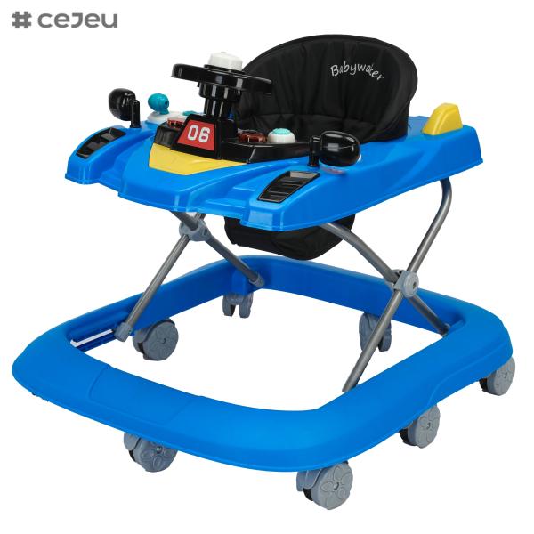 Bear Toys Design Baby Foldable Walker com caixa de música 67*60*57CM