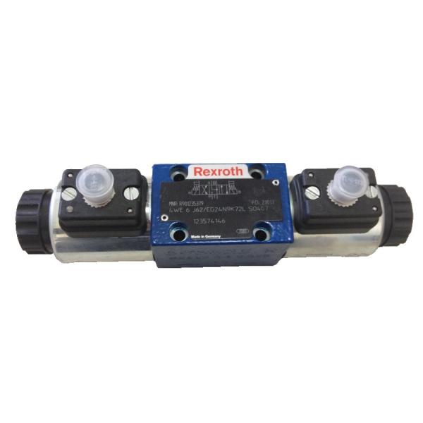 Rexroth Direction Valve 4WE6J6X/EG24N9K72L Blue 24VDC 80 L/Min DC 60 L/Min AC 350 Bar Cast Iron
