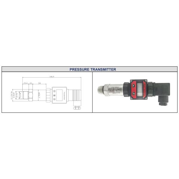 BPHT24-IX High Precision Flush Pressure Transmitter Sensor Stainless Steel Level Sensor Transducer