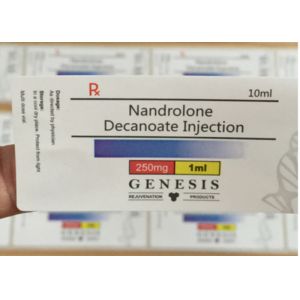 Стеклянная пробирка Нанд Деканоате обозначает цвет Пантон лазерной пленки материальный