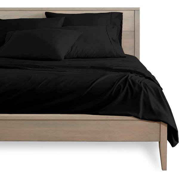 Super Soft Microfiber 1800 Thread Count Bed Sheet Set 6pcs European and American Style