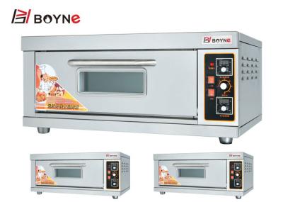 Full Stainless Steel Electric Two Deck Two Tray Oven Digital Temperature Controller