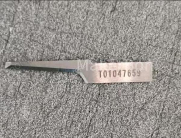 Couteau T01047659 - Pour couper du cuir synthétique et des tissus.