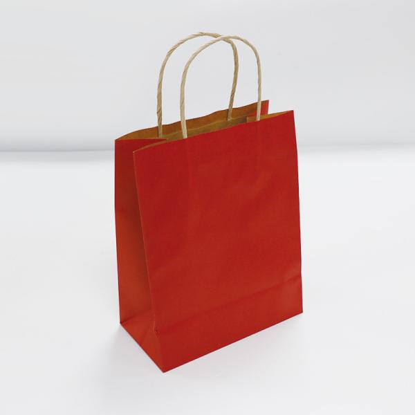 Shopping 5KG 3mm Washable Kraft Printed Paper Carrier Bags