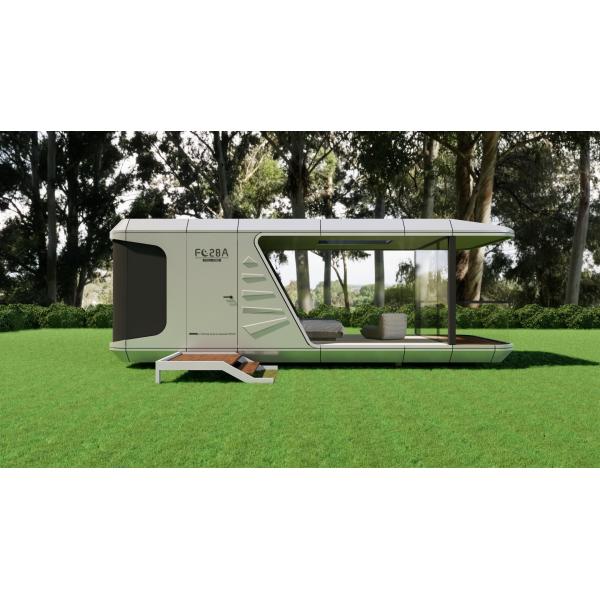 Fuqian Metal Mobile Space Capsule / Casa de la cápsula al aire libre de lujo moderna