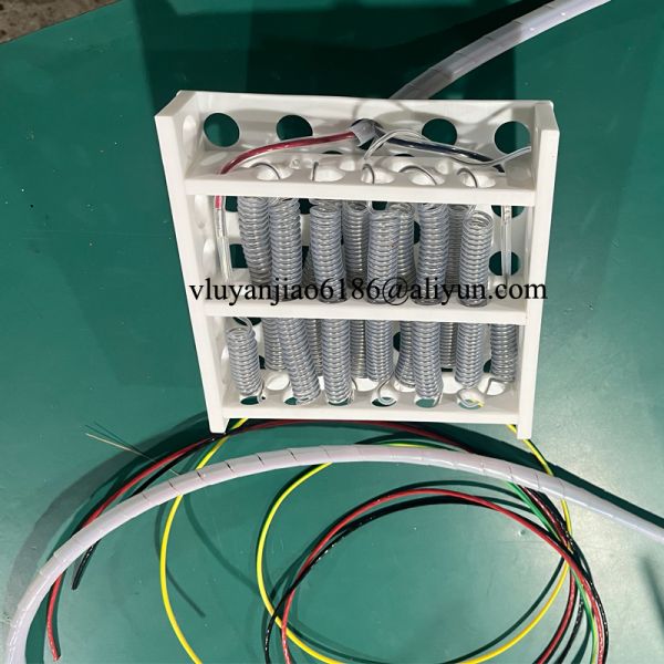 230V 1phase 1.5KW PTFE Immersion Heater For Acidic Bath Up To 100 Degrees