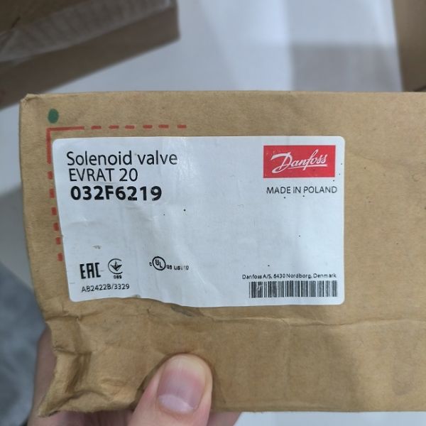032F6219 Danfoss EVRAT 20 Solenoid Valve 0-42Bar DN20