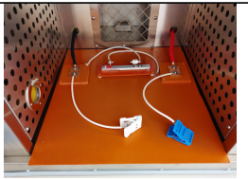 Custom PLC Battery Testing Equipment Battery Needle Extrusion Test Chamber 220V